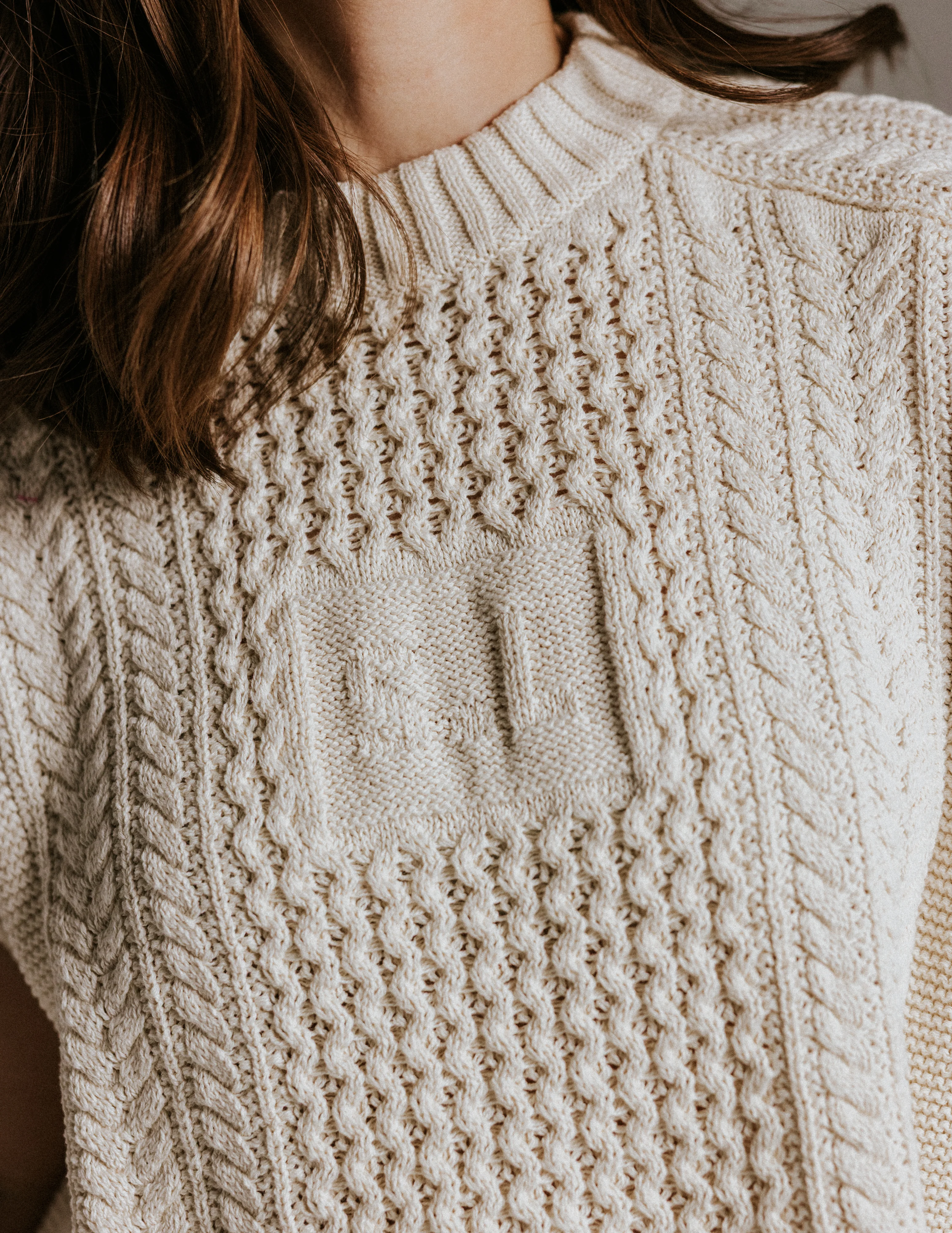 Aran Tank - Oat Milk - Image 3
