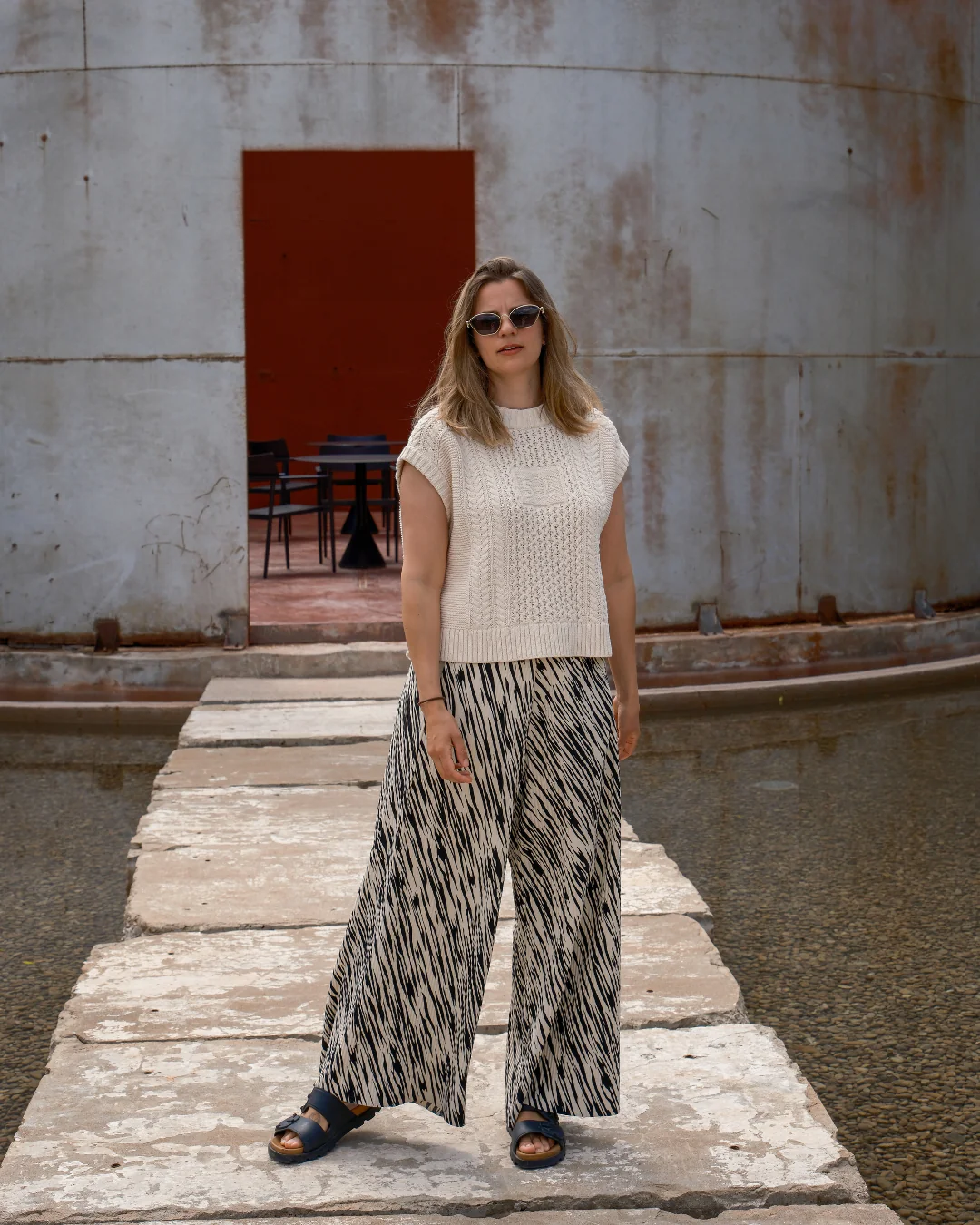 Aran Tank - Oat Milk - Image 7