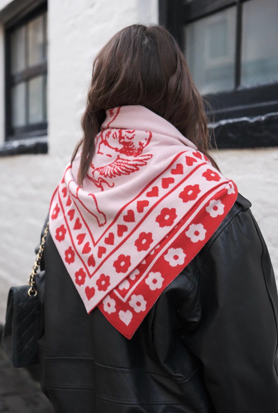 Cherub Scarf - Red / Pink - Image 4
