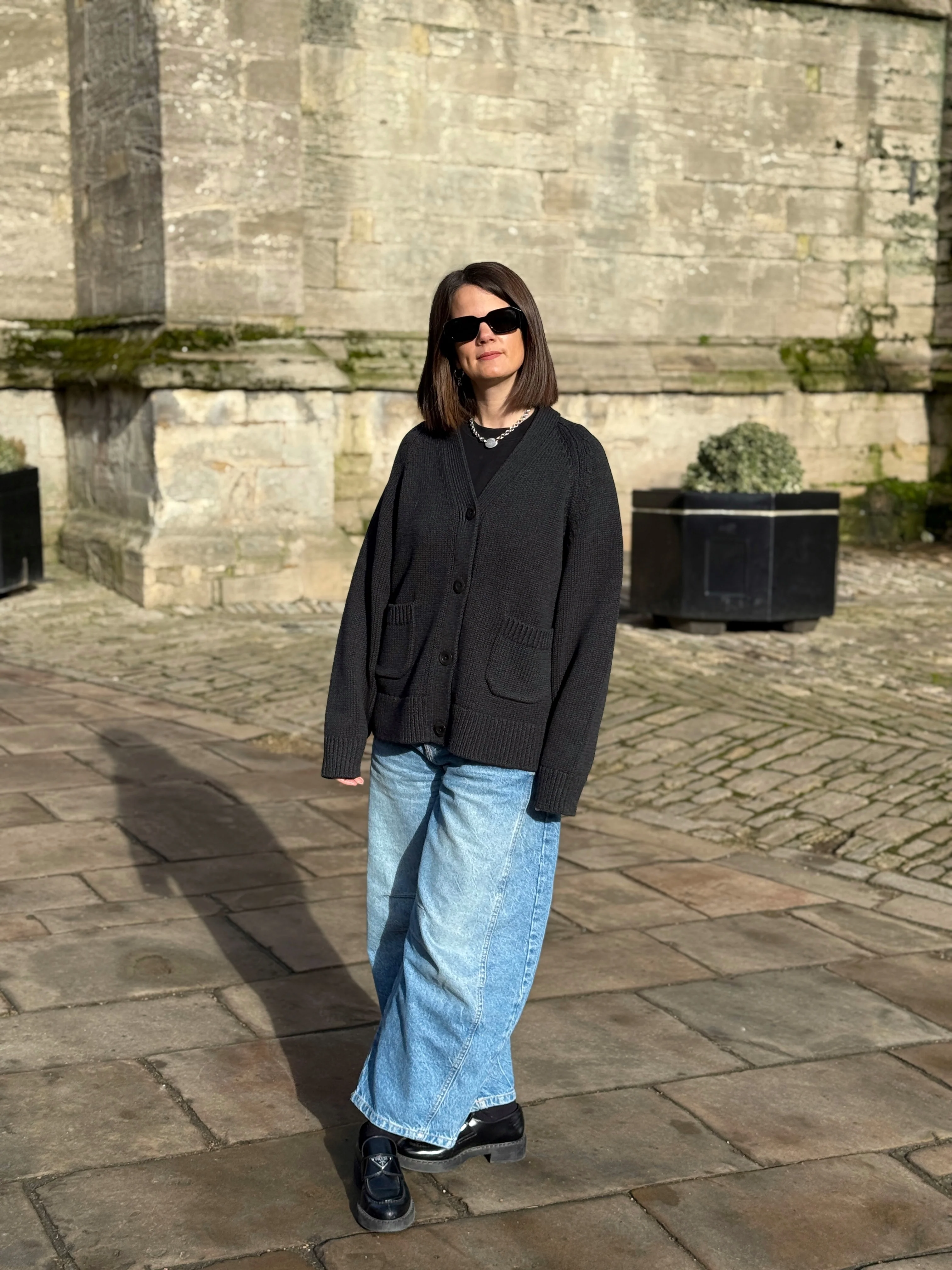 Feel Good Cardigan - Charcoal - Image 5