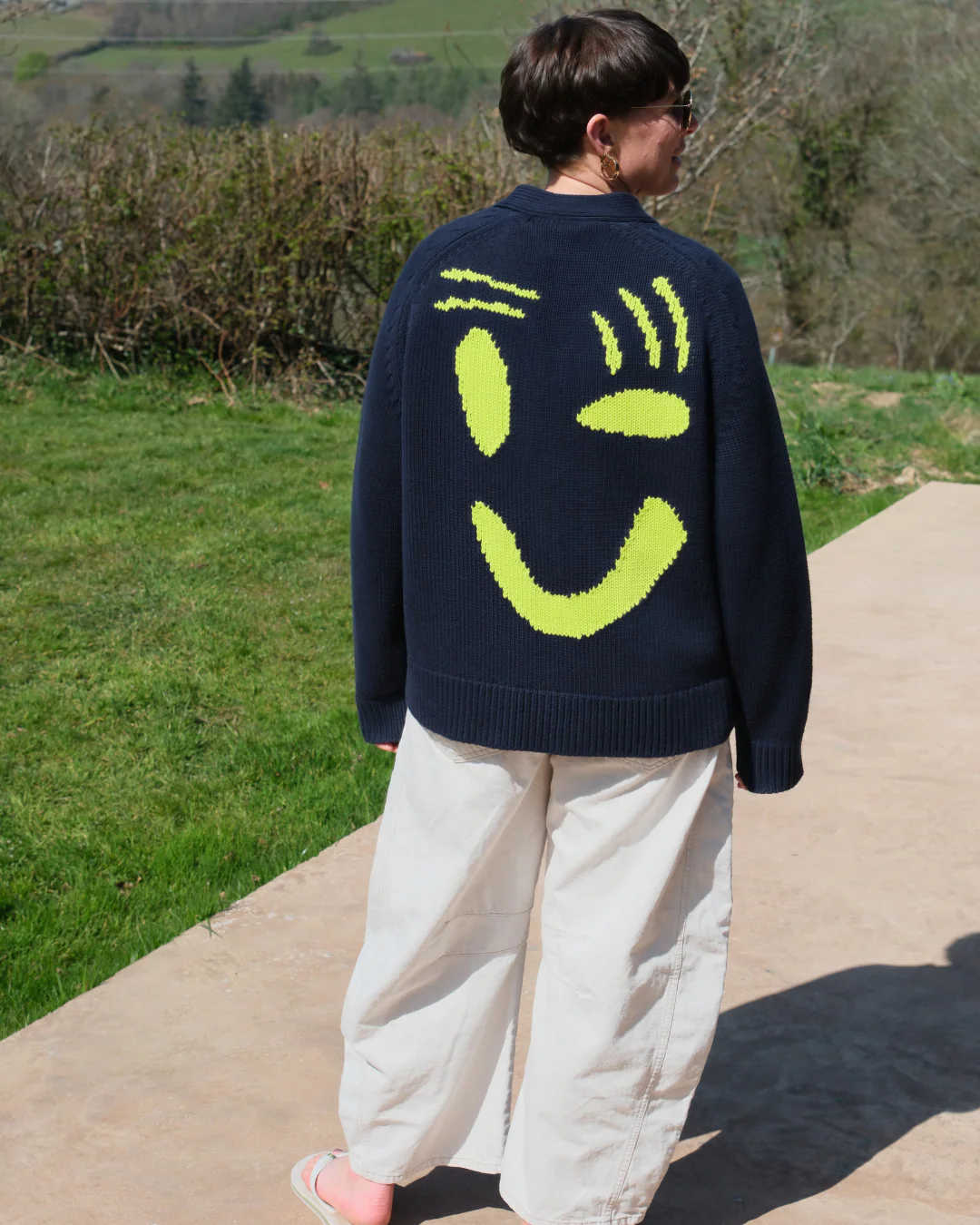 Feel Good Cardigan - Navy - Image 12