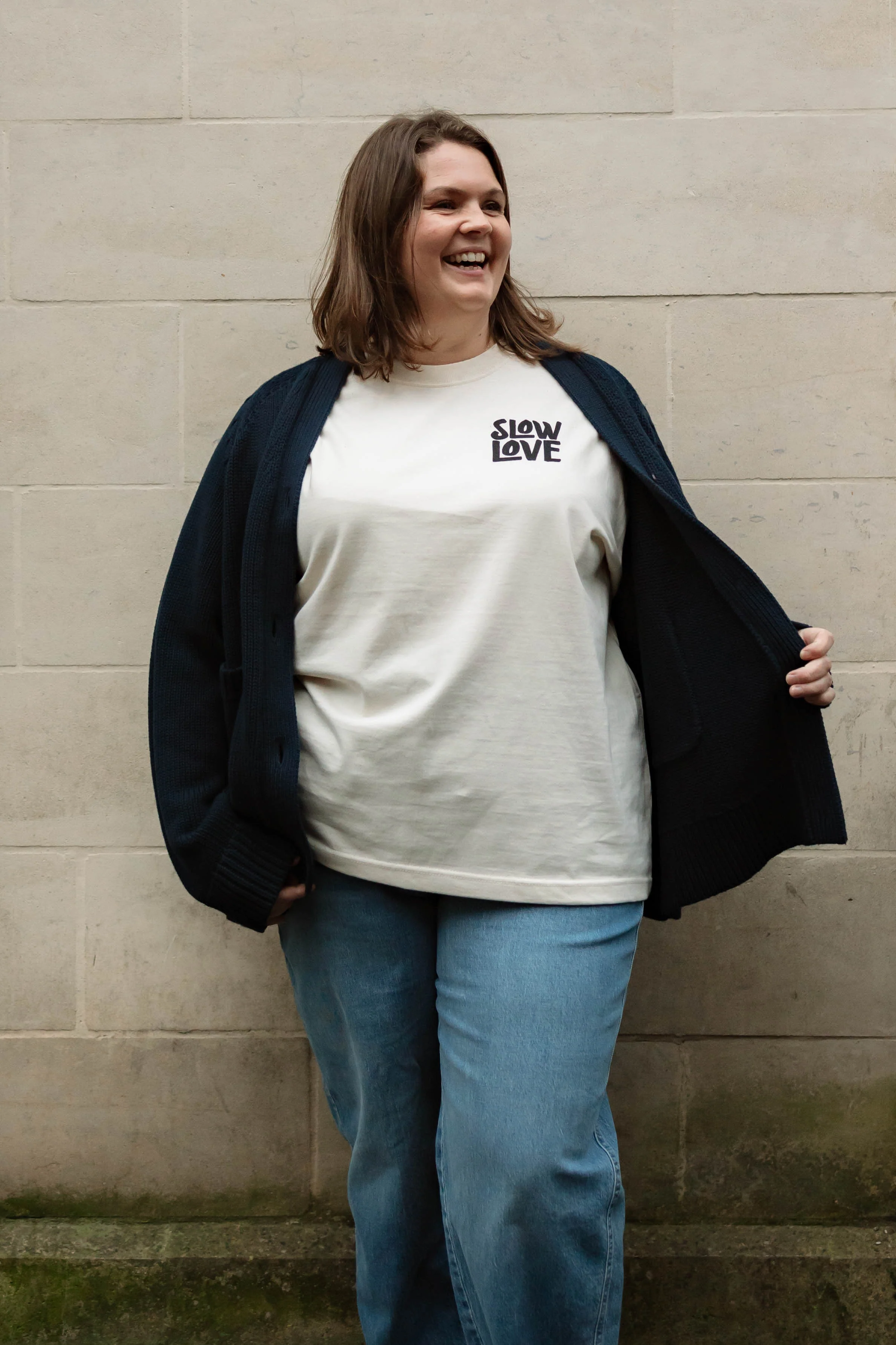 Feel Good Cardigan - Navy - Image 6