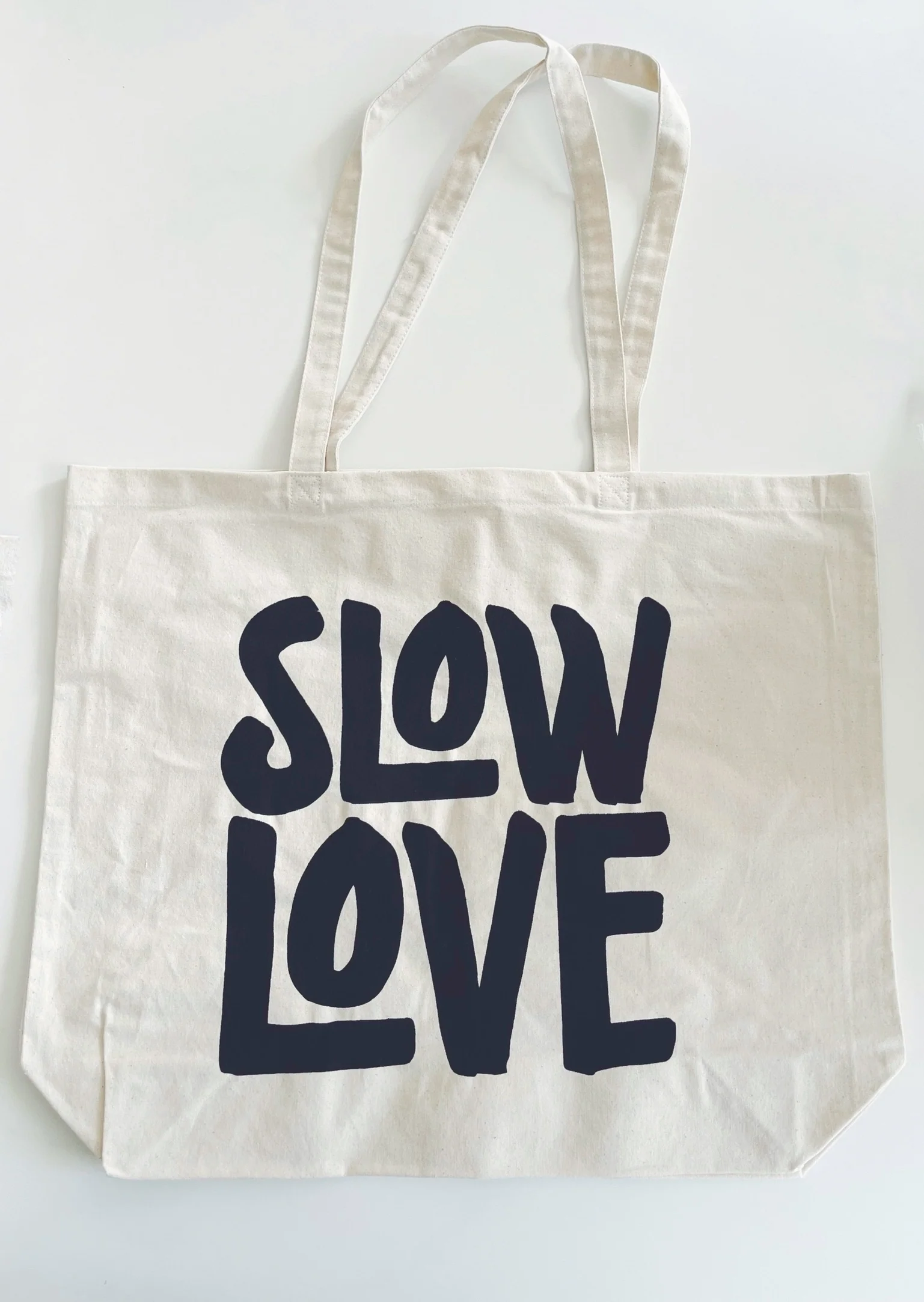 Slow Love Tote Bag