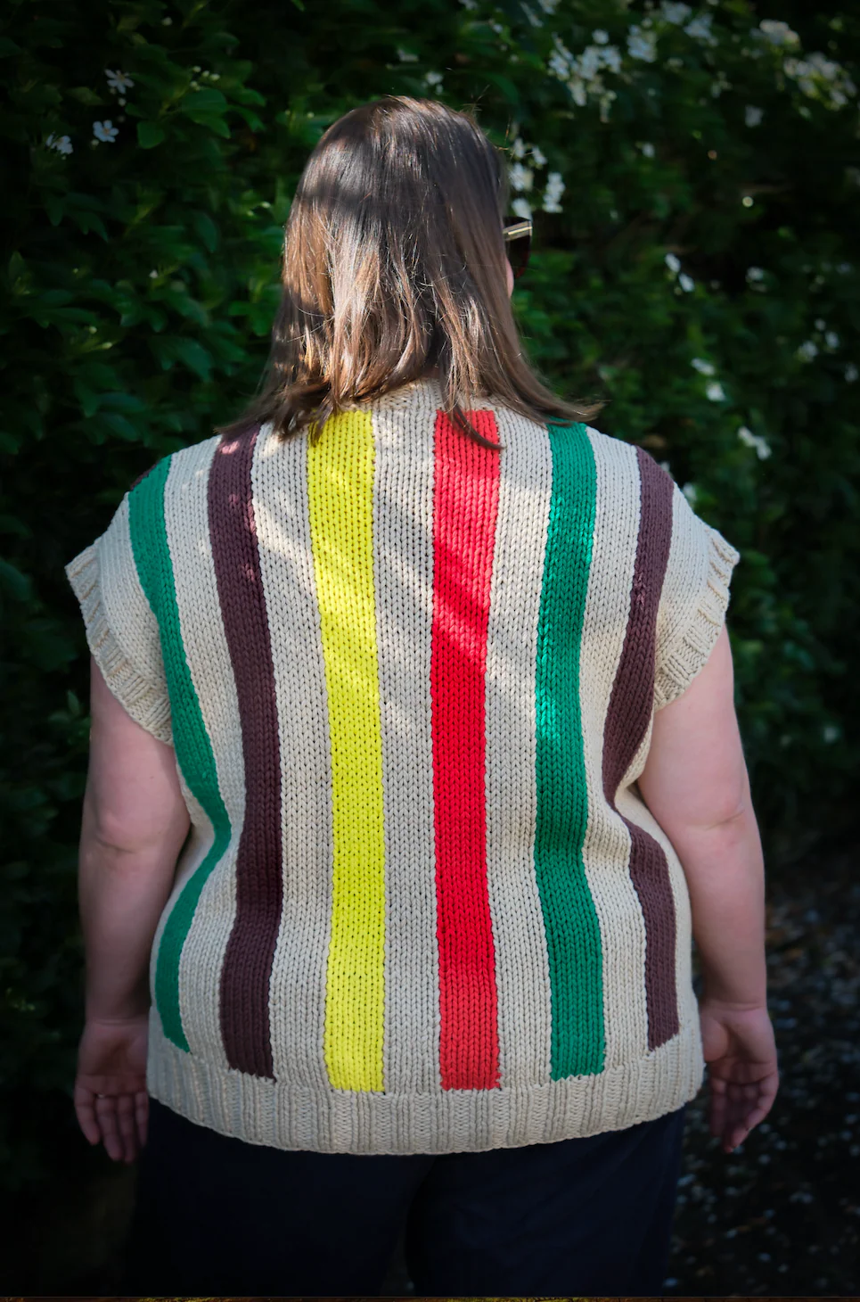 Striped Hand Knit Tank - Image 4