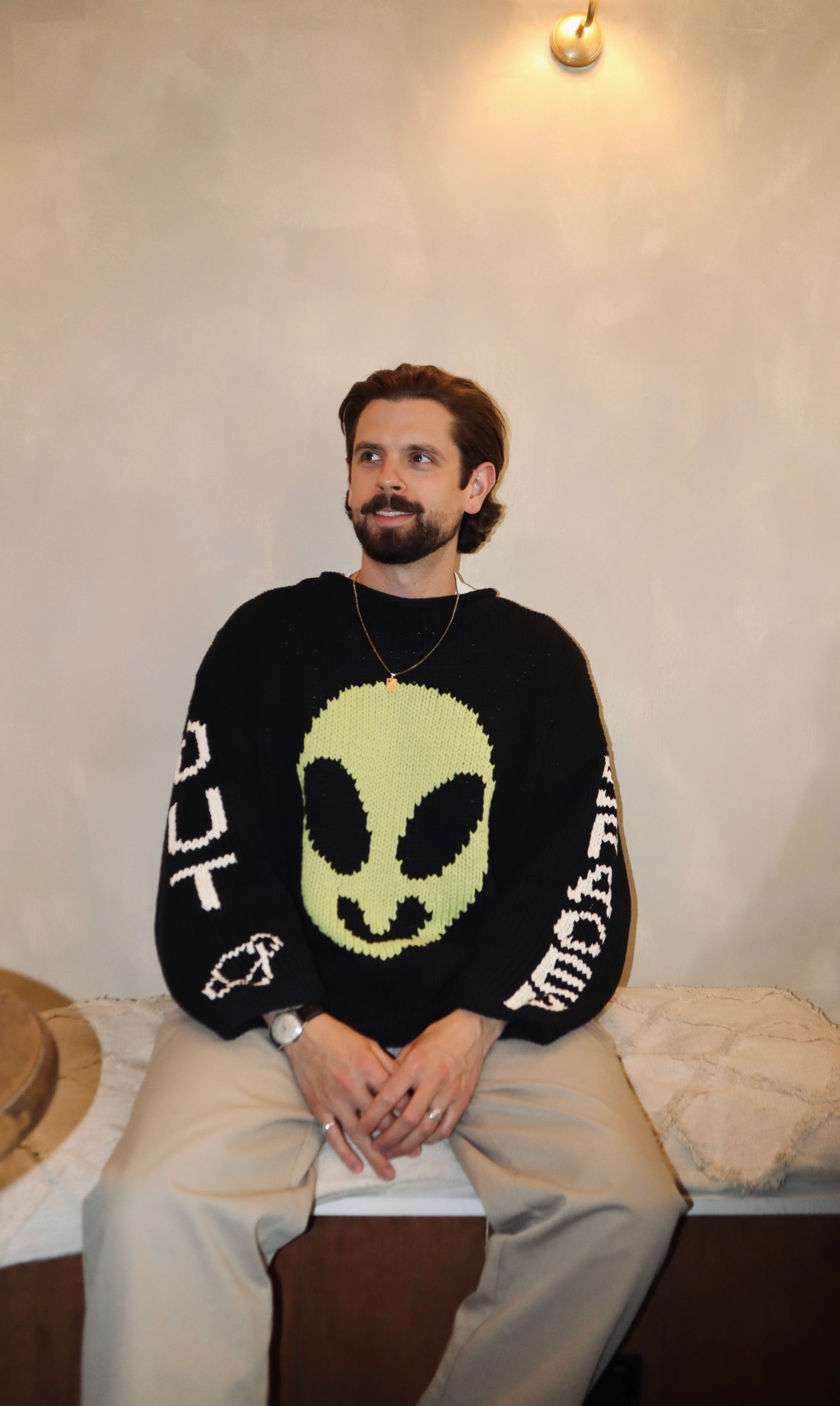 Spaced Out Hand Knit Jumper - Image 6