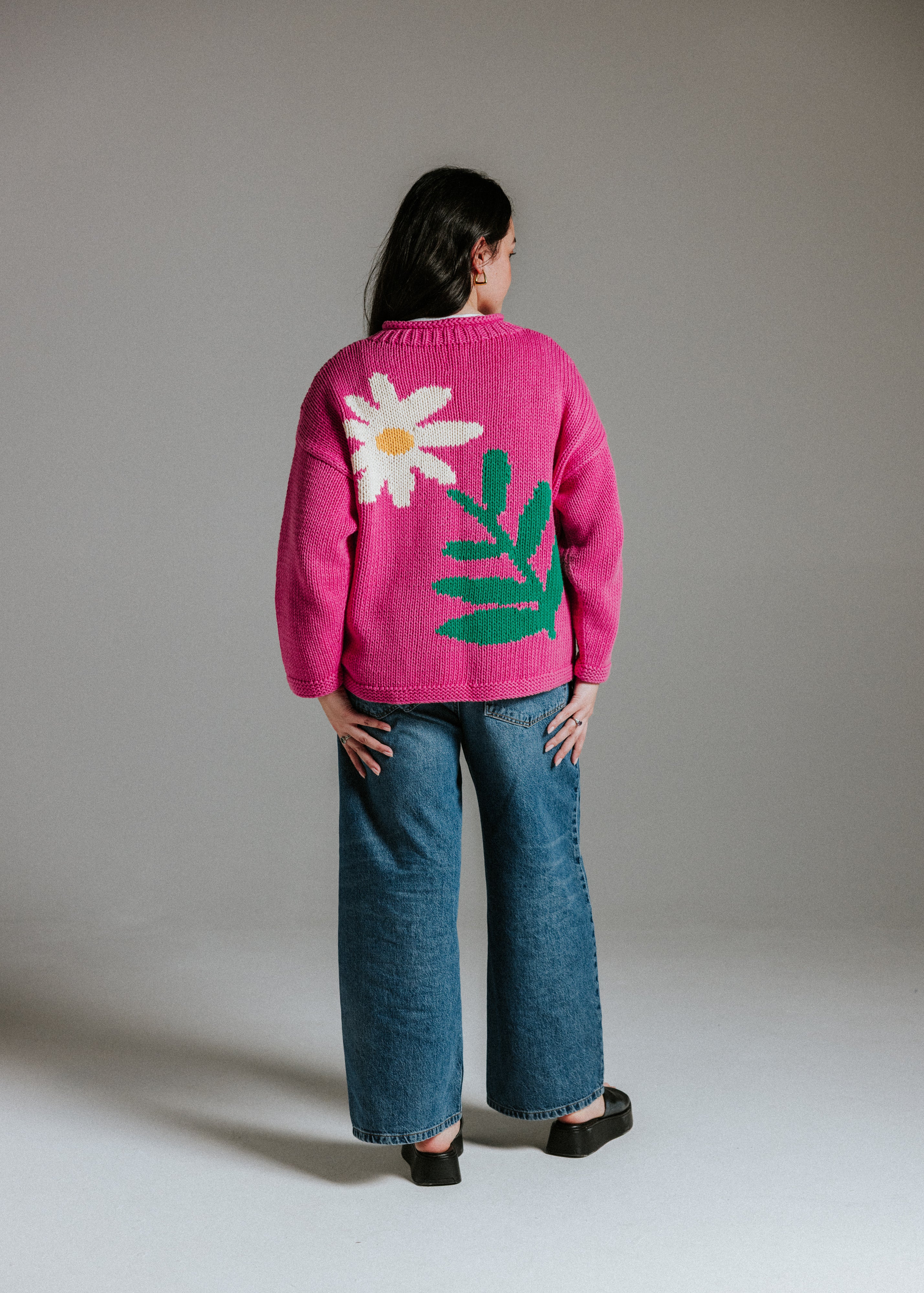 Daisy Hand Knit Jumper - Image 10