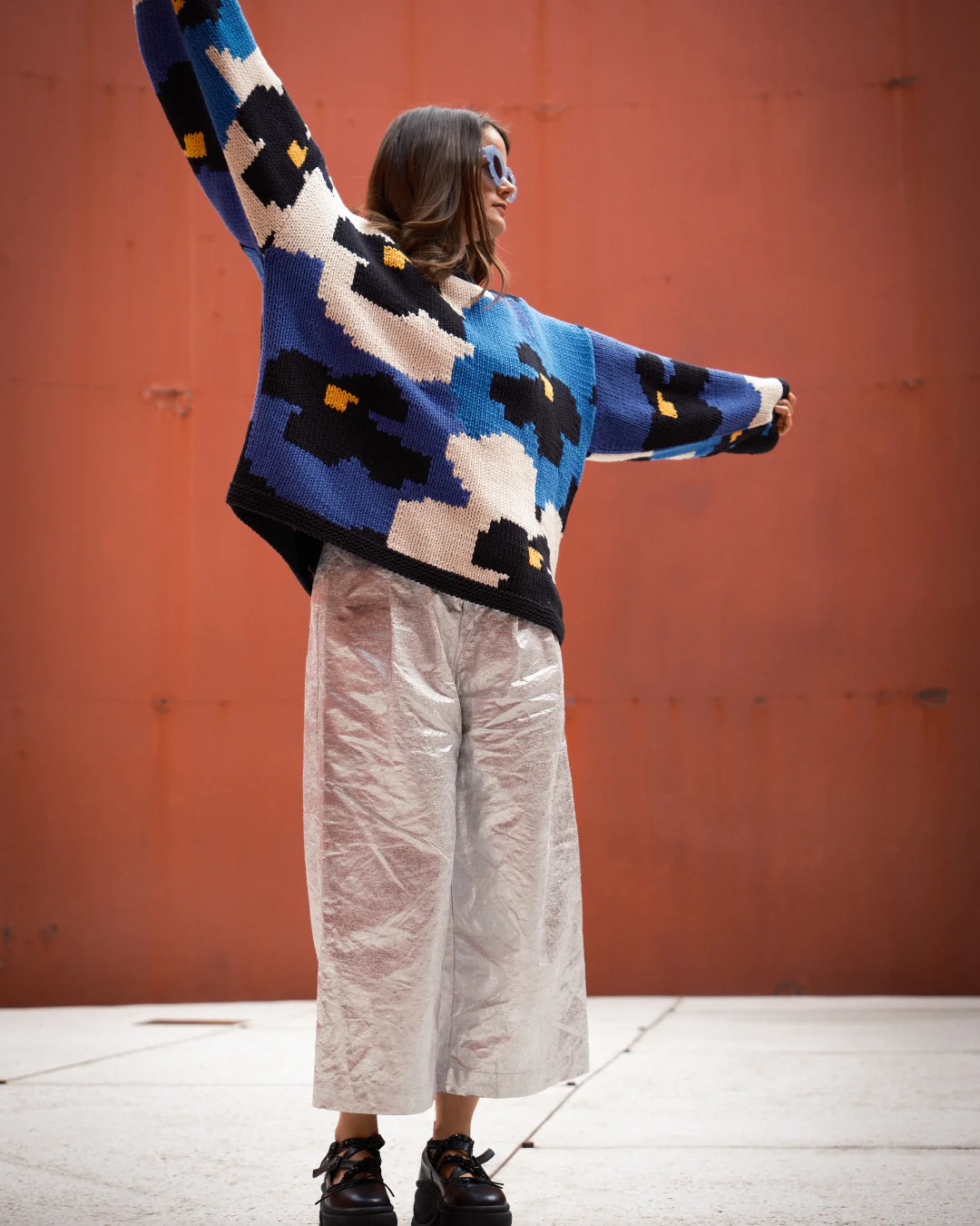 Pansy Hand Knit Jumper - Image 5