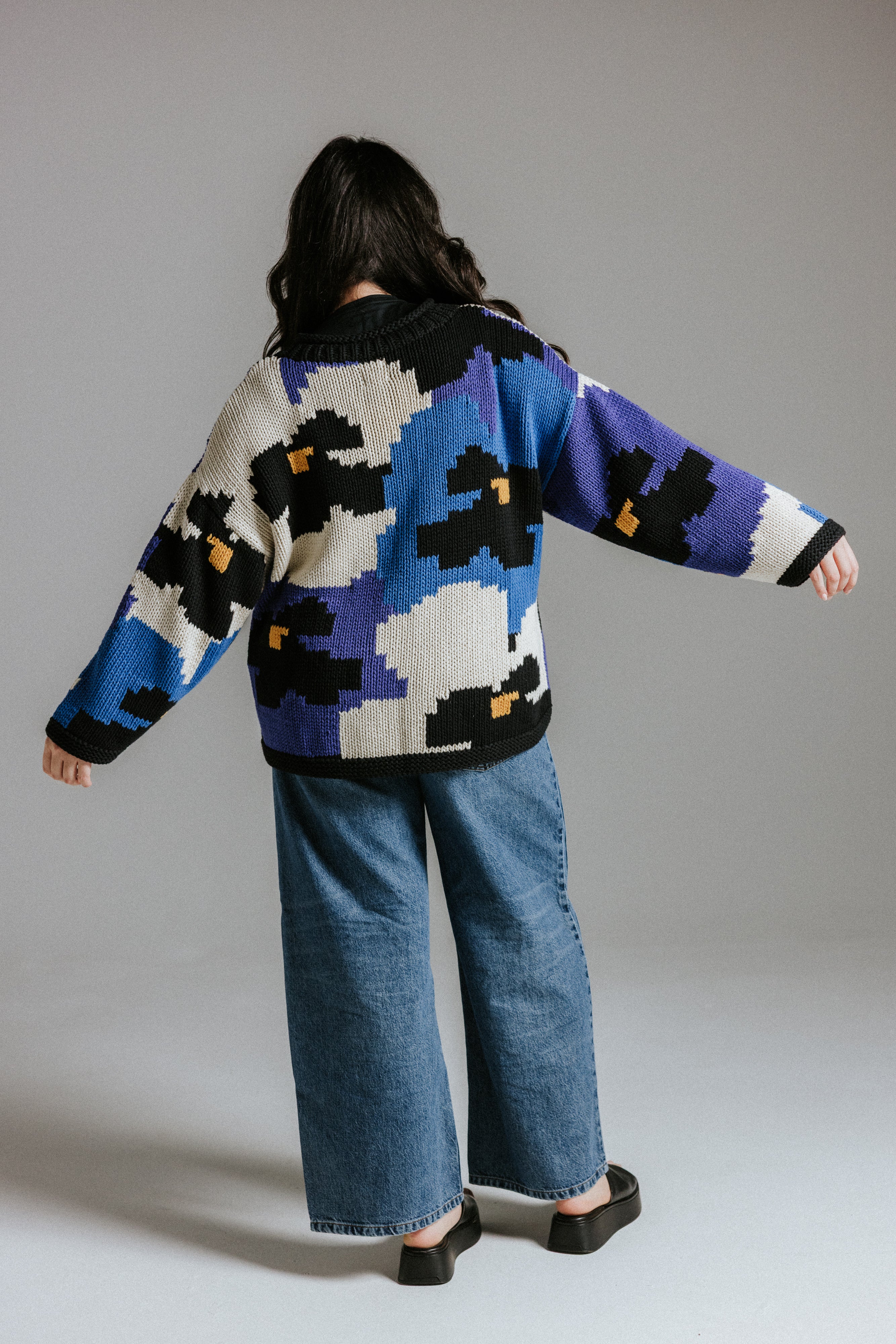 Pansy Hand Knit Jumper - Image 6