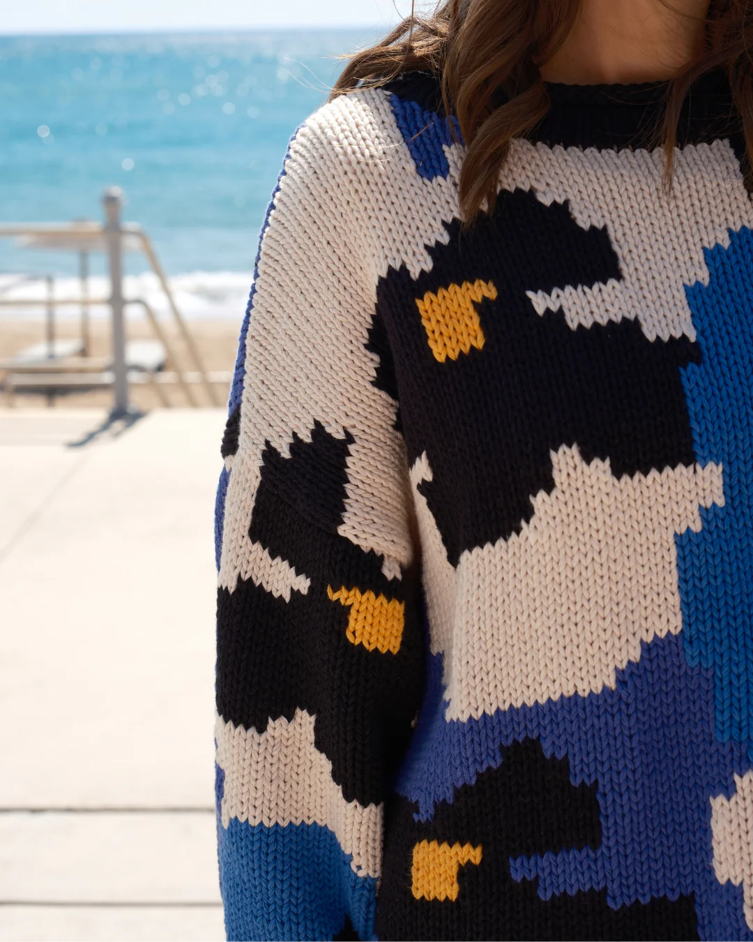 Pansy Hand Knit Jumper - Image 7