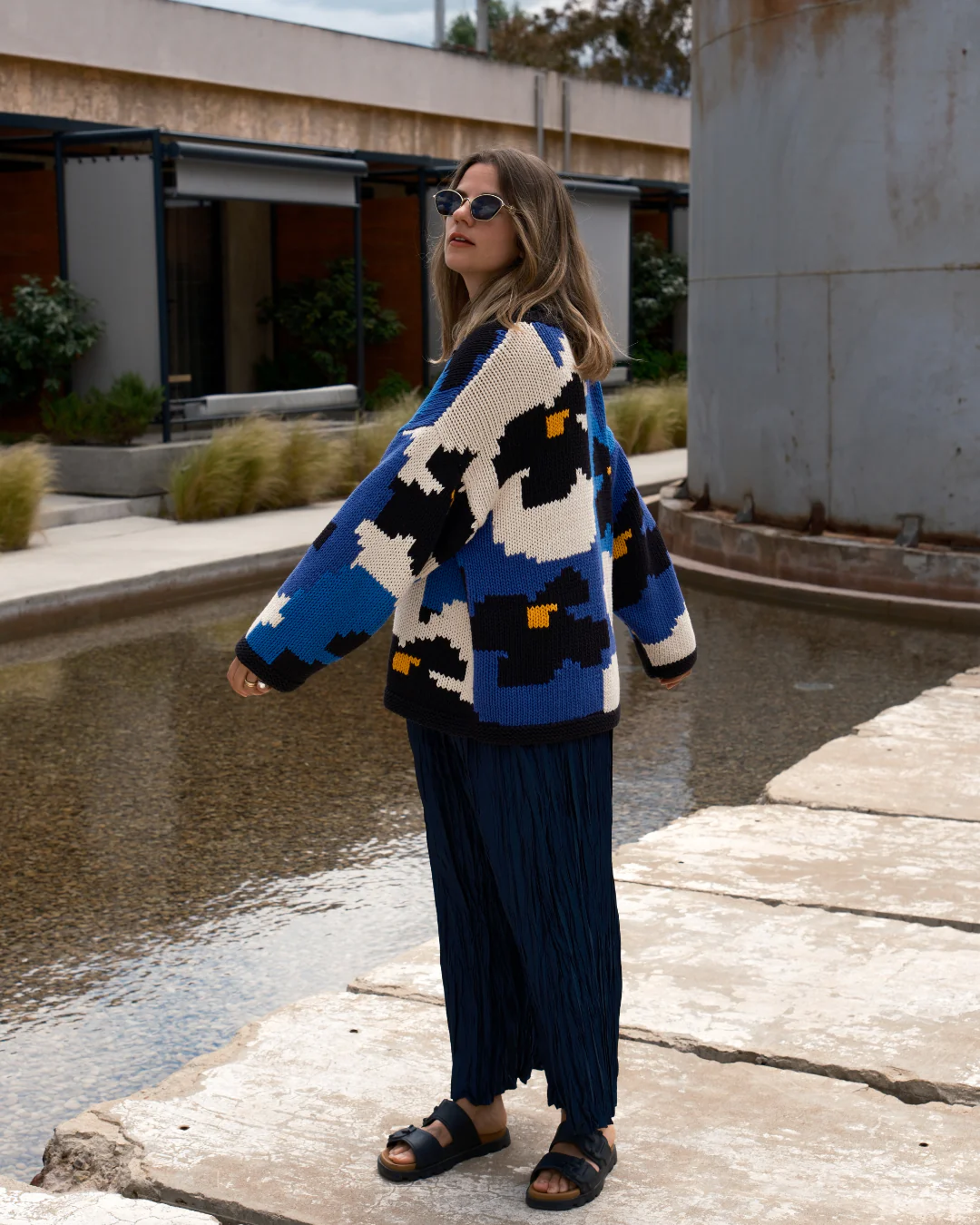 Pansy Hand Knit Jumper - Image 9