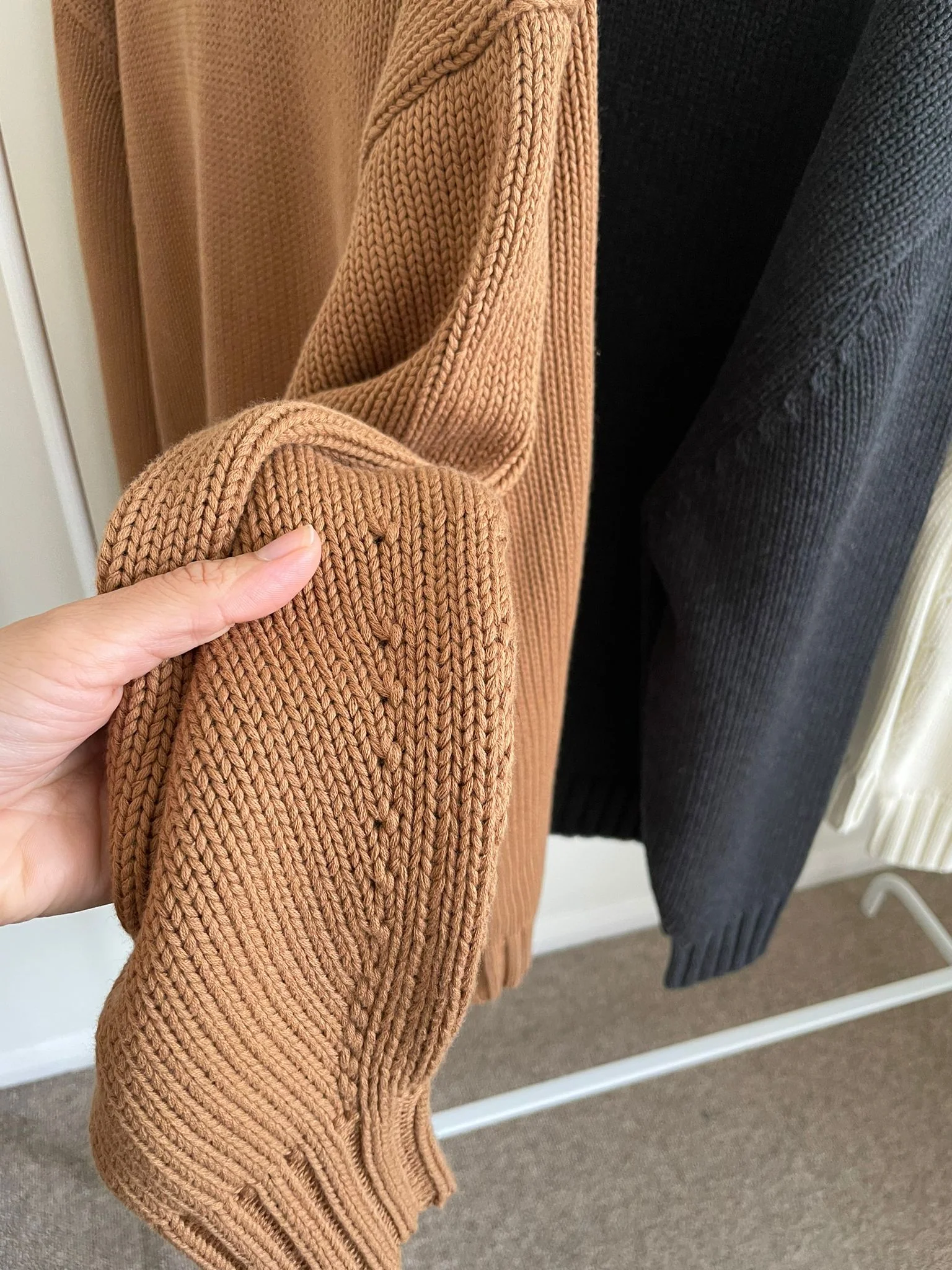 The Staple Cardigan - Hazelnut - Image 5