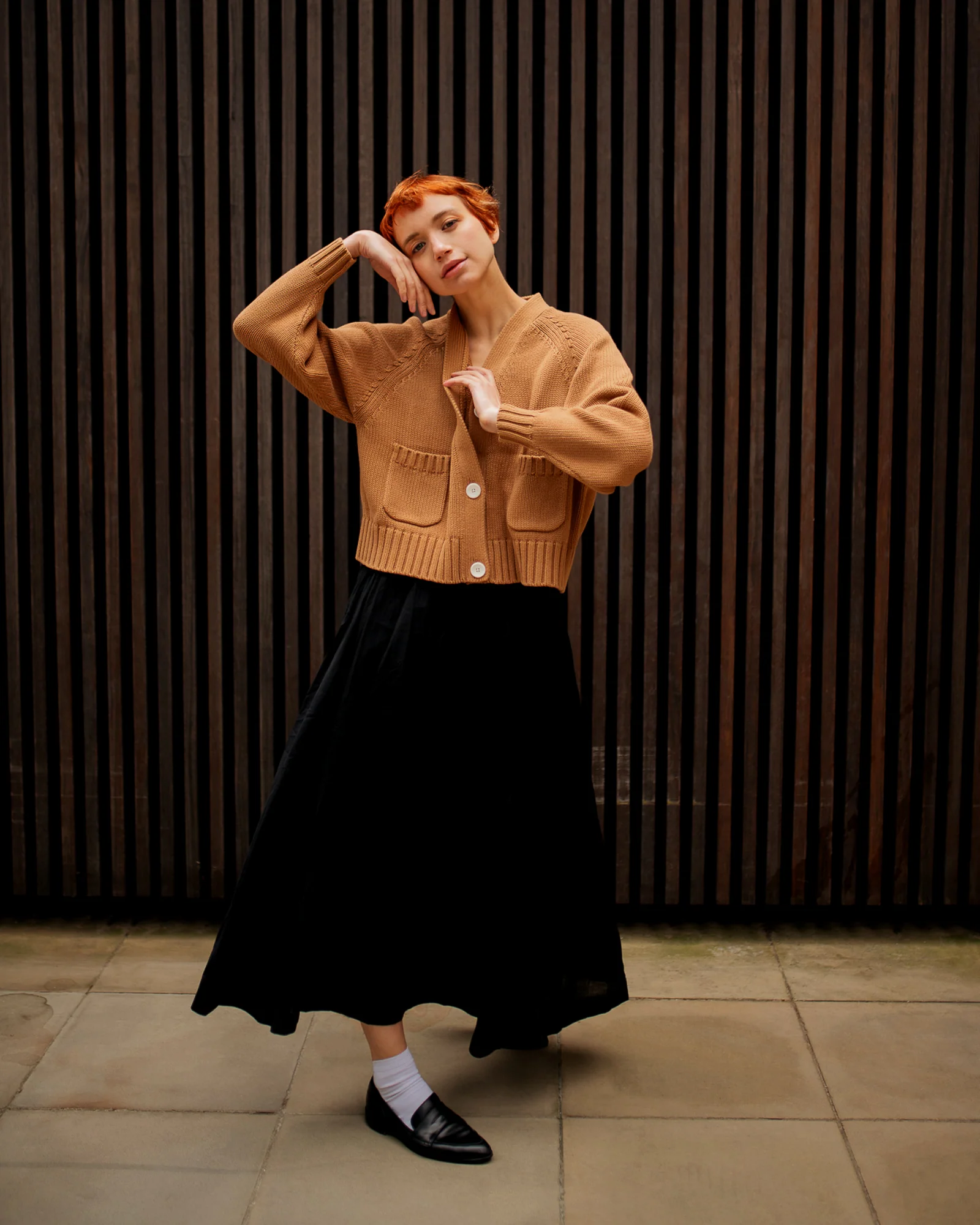 The Staple Cardigan - Hazelnut - Image 6