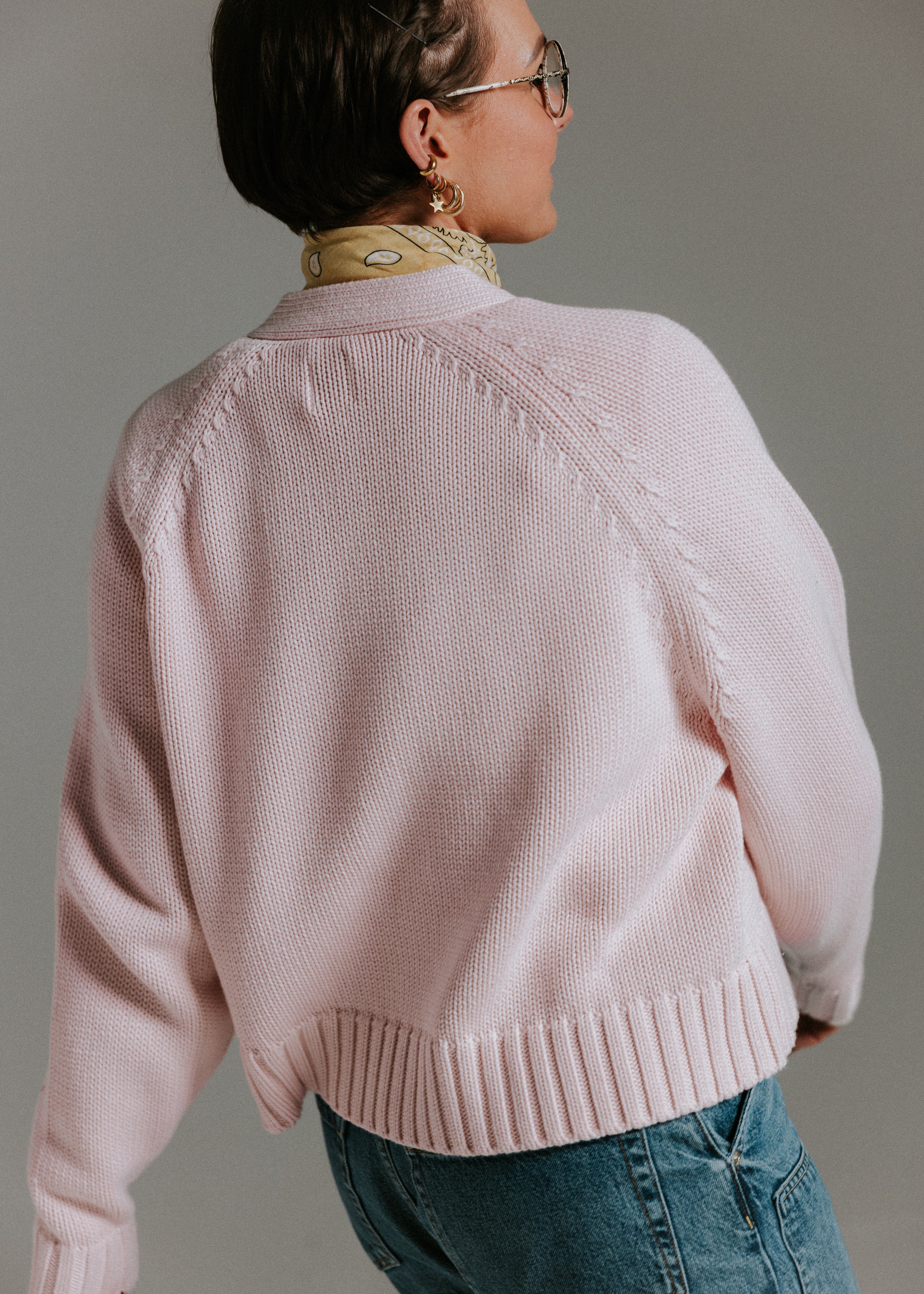 The Staple Cardigan - Mallow - Image 6