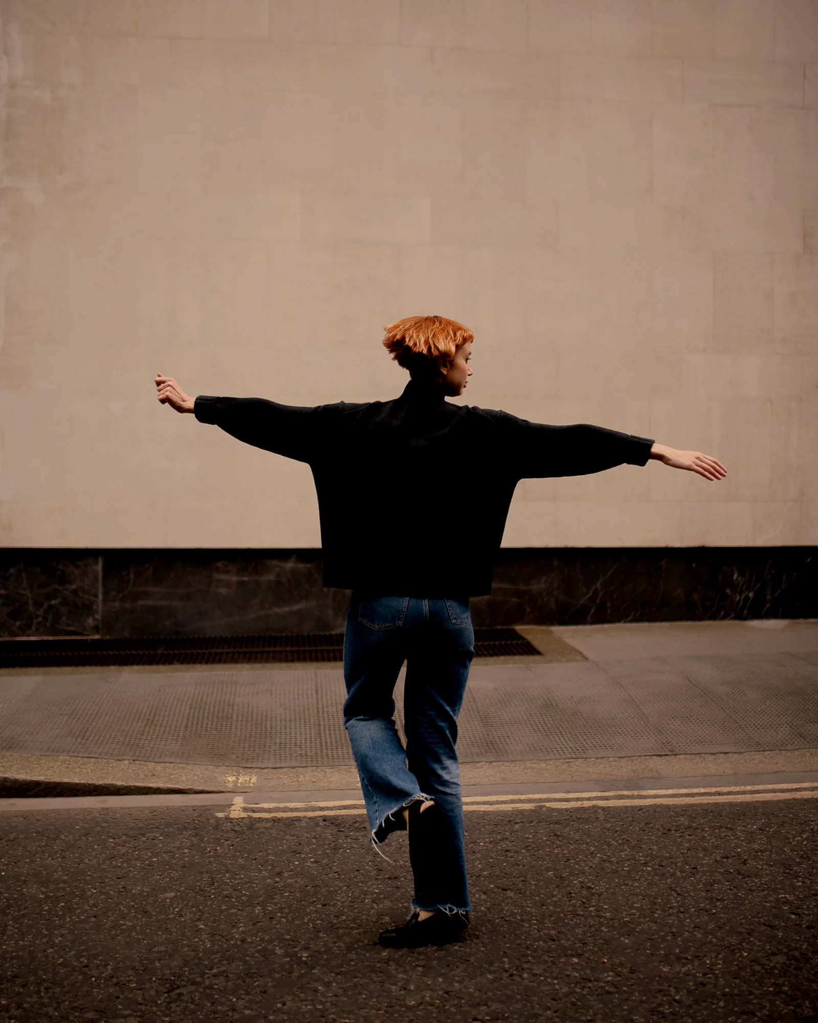 The Staple High Neck Jumper - Charcoal - Image 9