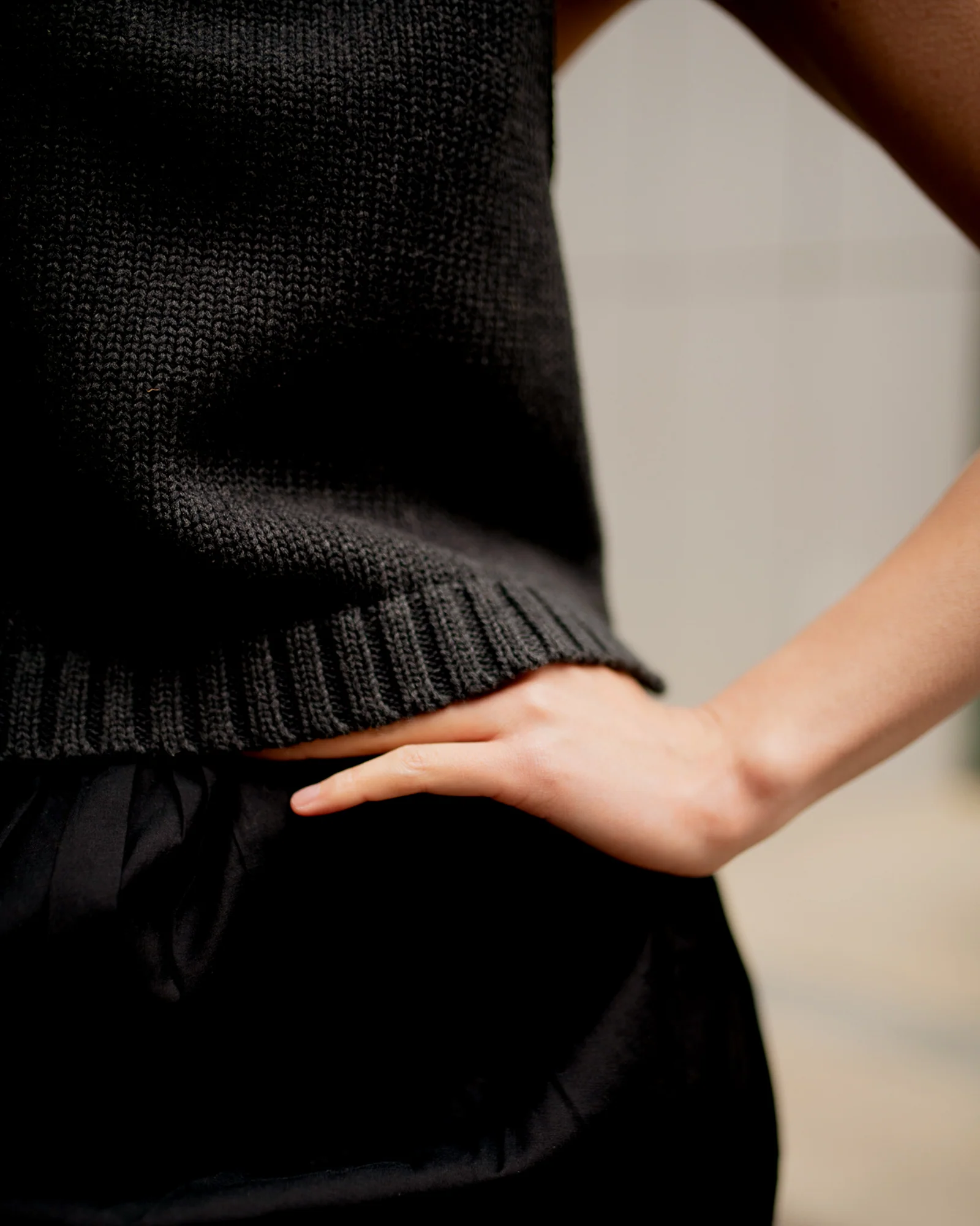 The Staple Tank - Charcoal - Image 4