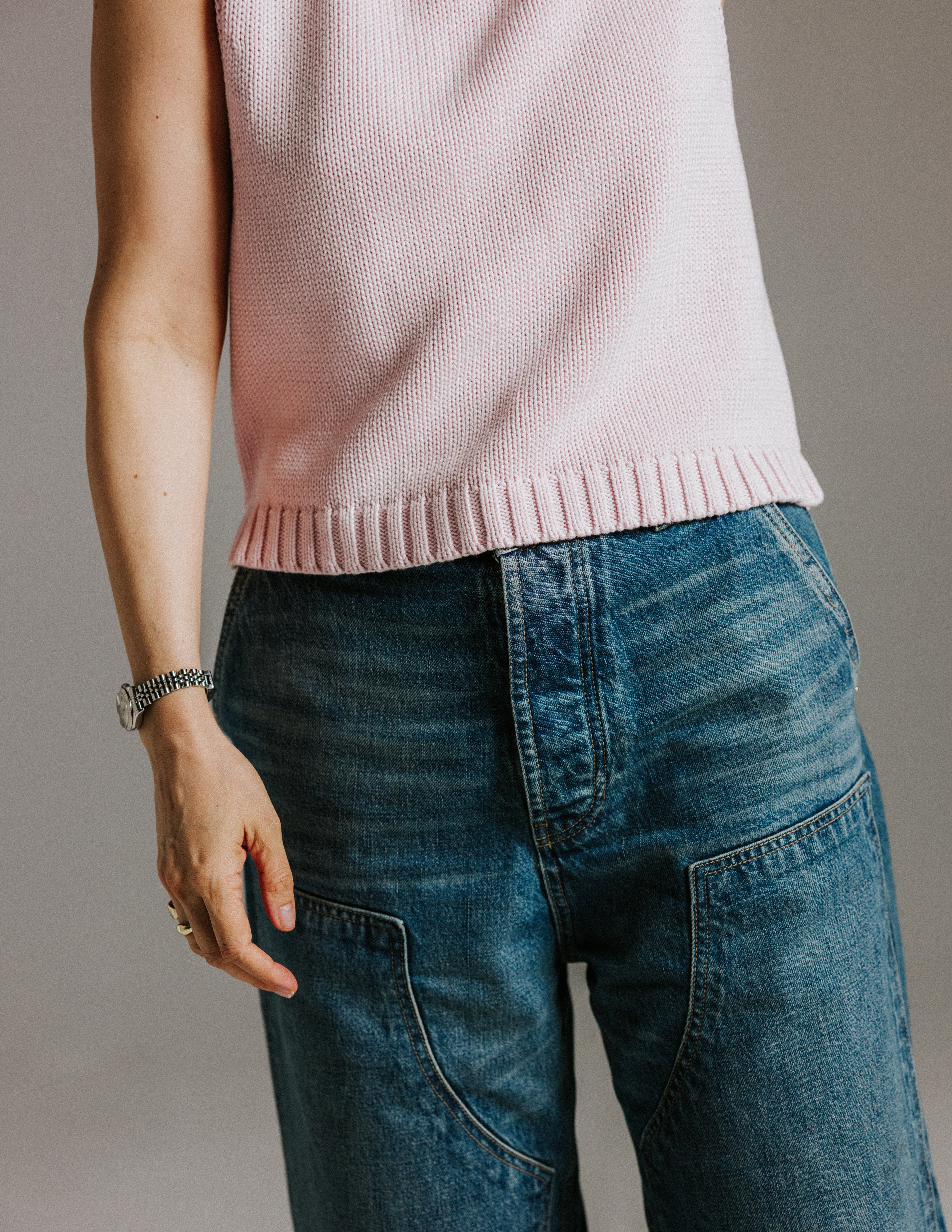 The Staple Tank - Mallow - Image 5