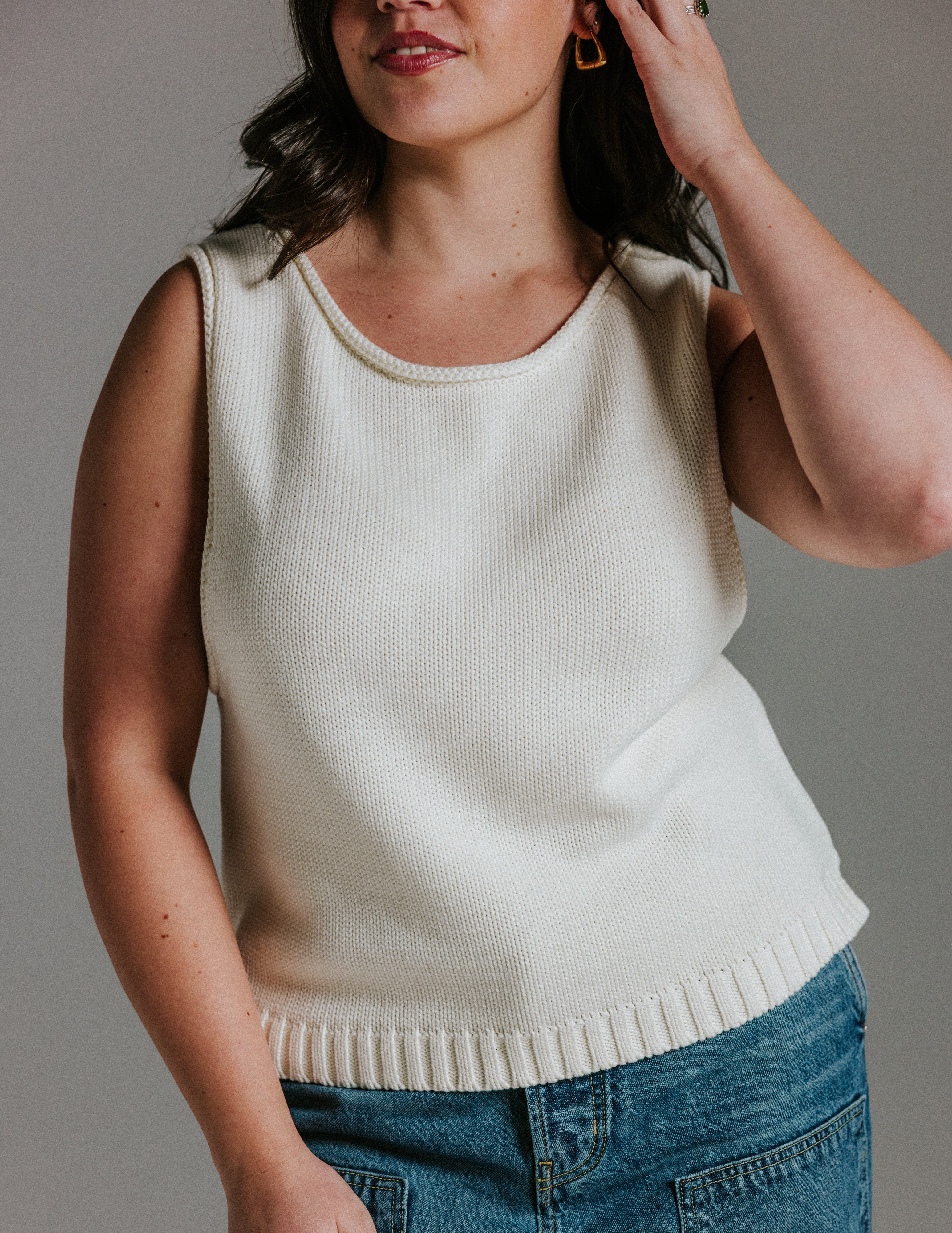 The Staple Tank - Panna Cotta - Image 5