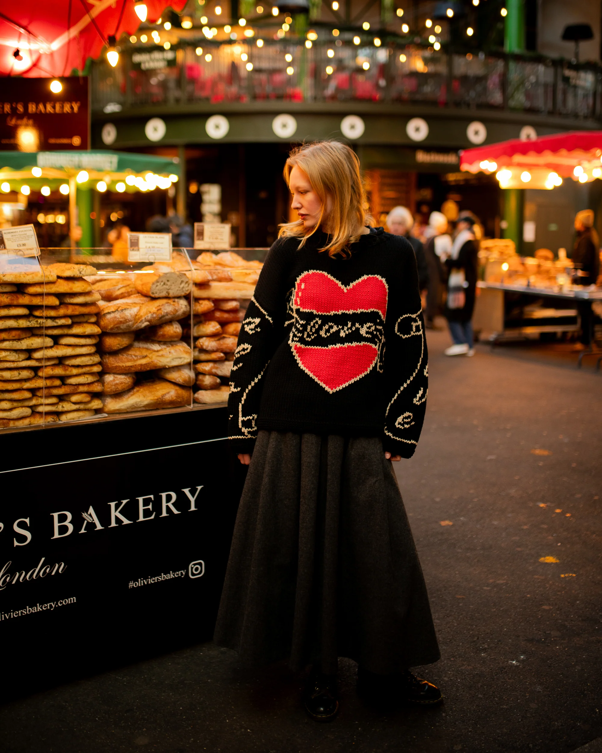 The Young Hearts Jumper - Black - Image 5
